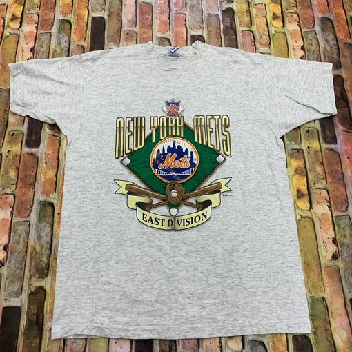 Vintage Style New York Mets East Division Mlb T-Shirt - Retro Baseball Shirt for Fans