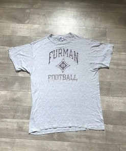 Vintage Style Nike Furman University Football Paper Thin Sweatshirt from Russell Athletics, a Must-Have for NCAA Fans