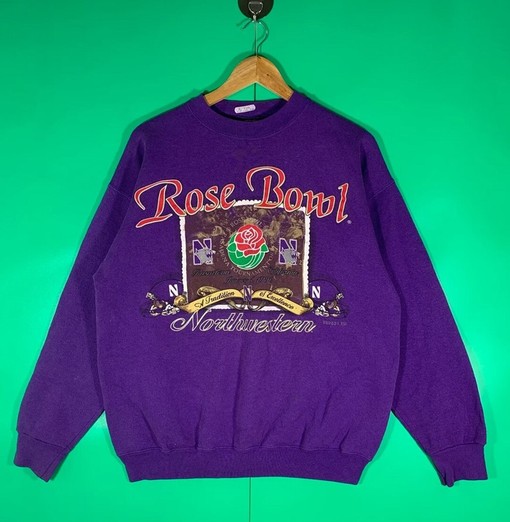 Vintage Style Northwestern Wildcat Rose Bowl Gear - Hoodie, Sweater, and Shirt for Ncaa Lovers