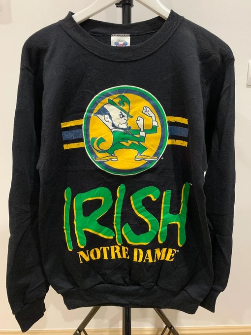 Vintage Style Notre Dame Irish Sweater Collection with American University Shirts