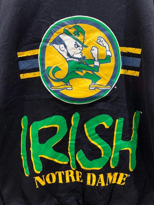 Vintage Style Notre Dame Irish Sweater Collection with American University Shirts - Image 2
