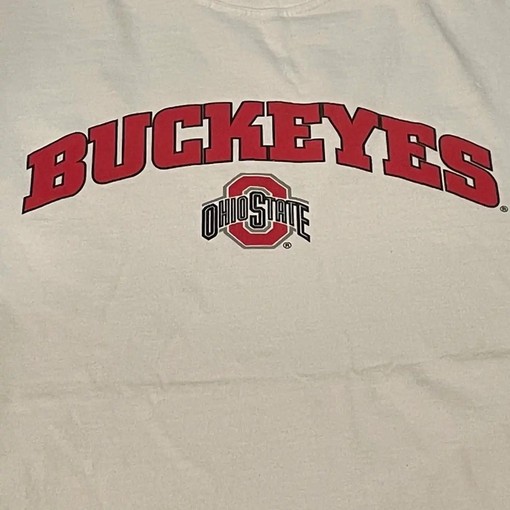 Vintage Style Ohio State Buckeyes NCAA Prosport Sweatshirt Hoodie with Football Game Day T-Shirt Lover Print - Image 2