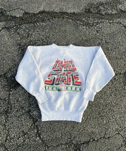 Vintage Style Ohio State T-Shirt Sweatshirt with American Football Sweatshirt Sports Gifts