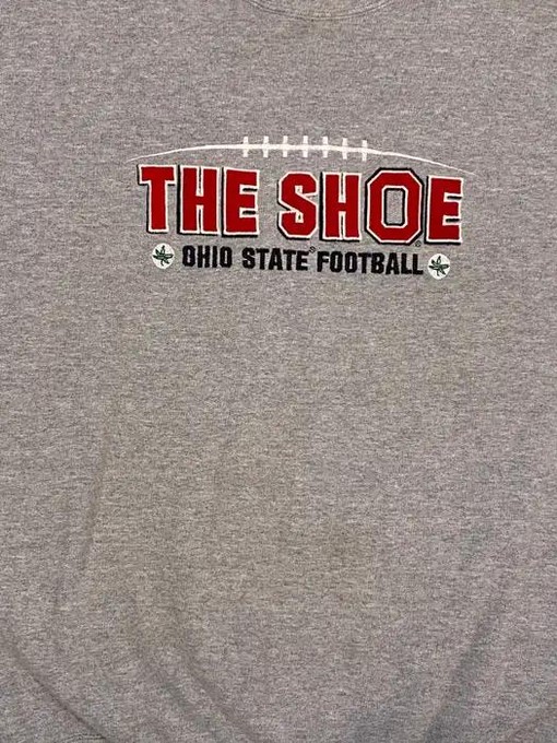 Vintage Style Ohio State University The Shoe T-Shirt, Sweatshirt, Hoodie, Crewneck Pullover with American Football Gifts - Image 2