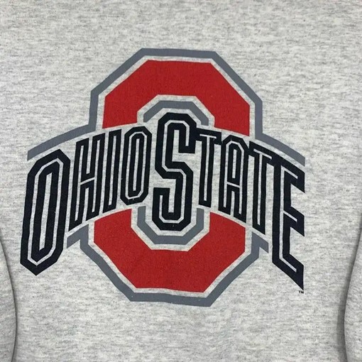 Vintage Style Ohio States Buckeyes T-Shirt, Sweatshirt & Hoodie with American Football Gifts Lover Print - Image 2