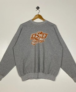 Vintage Style Oklahoma State University Cowboys Sweatshirt Hoodie with Football Game Day T-Shirt Lover Print