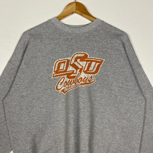 Vintage Style Oklahoma State University Cowboys Sweatshirt Hoodie with Football Game Day T-Shirt Lover Print - Image 2