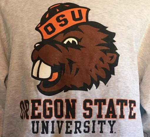 Vintage Style Oregon State University Beavers 1990S College Sweatshirt, Gift for Her/Him - Image 2