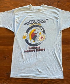 Vintage Style Penn State Molson Tailgate Champs Single Stitch T-Shirt Sweatshirt Hoodie NCAA Sport Shirts