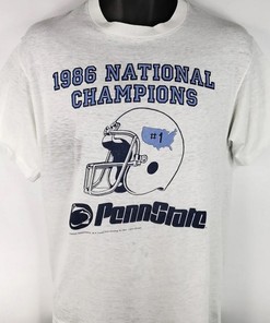 Vintage Style Penn State National Football Champions T-Shirt, Sweatshirt, and Hoodie - Perfect for Fans of Penn State