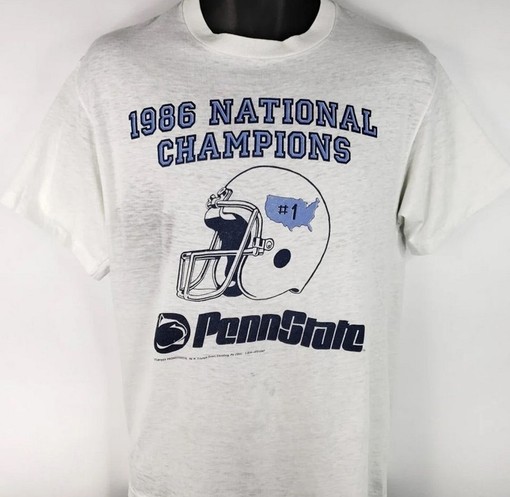 Vintage Style Penn State National Football Champions T-Shirt, Sweatshirt, and Hoodie - Perfect for Fans of Penn State