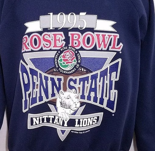 Vintage Style Penn State Nittany Lions Rose Bowl Sweatshirt and Sweater - NCAA Sport Shirts and Penn State Fans - Image 2