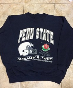 Vintage Style Penn State Rose Bowl 1995 Sweatshirt and T-Shirt - Perfect for Fans of Penn State University
