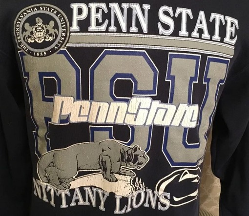 Vintage Style Penn State University Nittany Lions 1980s Sweatshirt and Sweater - Penn State University - Image 2