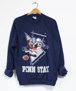 Vintage Style Penn State University Nittany Lions Looney Tunes Sweatshirt and Sweater - Vintage Style 90s