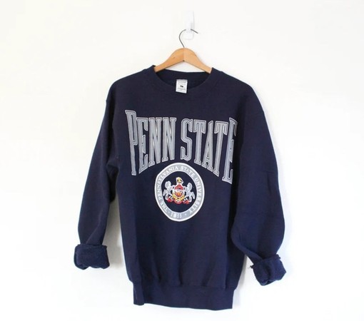 Vintage Style Penn State University Nittany Lions Sports Fan Apparel - Sweatshirt and Hoodie