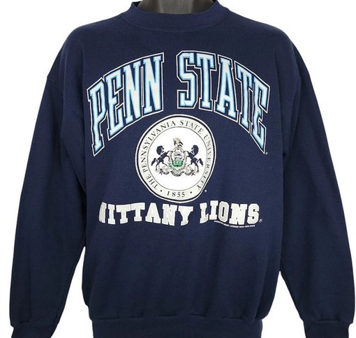 Vintage Style Penn State University Nittany Lions Sweatshirt and Sweater - Gifts for Fans of Penn State University