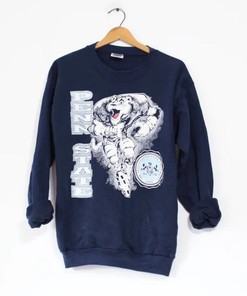 Vintage Style Penn State University Nittany Lions Sweatshirt and T-Shirt - Perfect for Vintage Style 90s Penn State