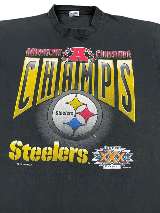 Vintage Style Pittsburgh Steelers Super Bowl NFL Tee Sweatshirt Hoodie Gift - Image 2
