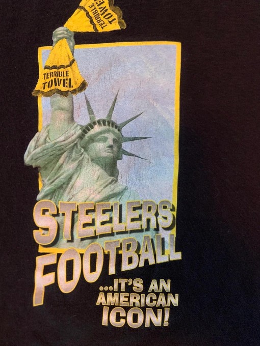 Vintage Style Pittsburgh Steelers Terrible Towel American University T Shirt Sweatshirt T-shirt - Image 2