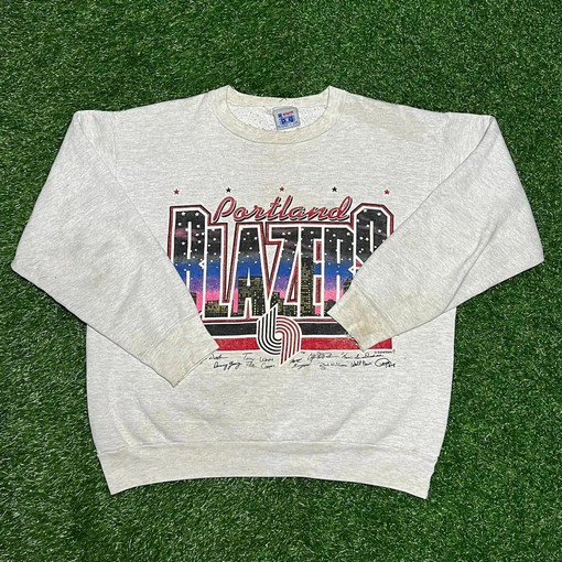 Vintage Style Portland Trail Blazers 90S Crewneck BNA T-Shirt, Hoodie, Sweatshirt Gifts for Fans