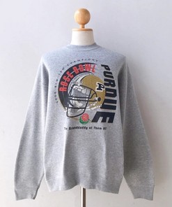 Vintage Style Purdue University Boilermakers Sweatshirt - NCAA Apparel for Fans
