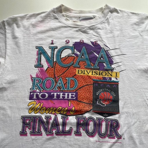 Vintage Style Road to the Final Four Graphic T-Shirt - Full Size Sweatshirt Hoodie Gifts for NCAA Basketball Fans - Image 2