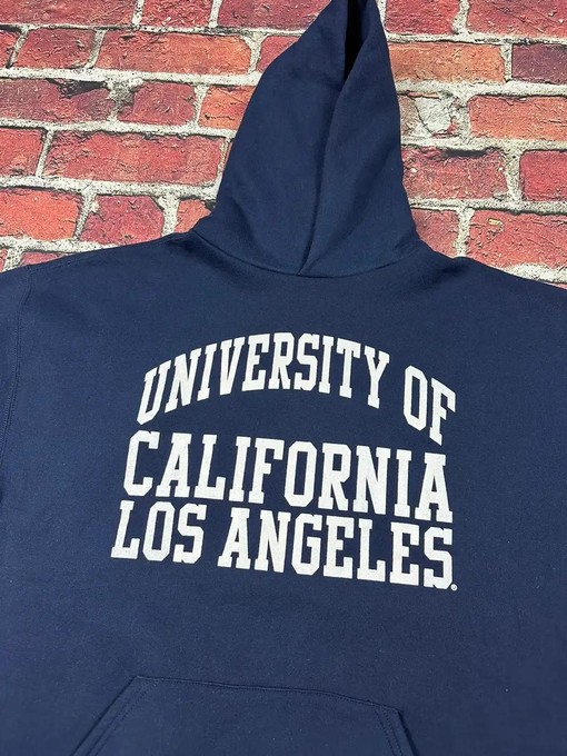 Vintage Style Russell Athletic Hoodie UCLA University American Sweatshirt - Gifts for NCAA Fans - Image 2