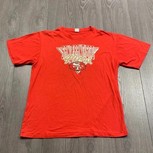 Vintage Style San Francisco 49ers 80s Champion NFL Football Sweatshirt T-shirt, Show Your Team Spirit