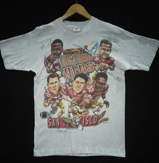 Vintage Style San Francisco 49ers NFL Football Sweatshirt T-shirt, Show Your Fandom