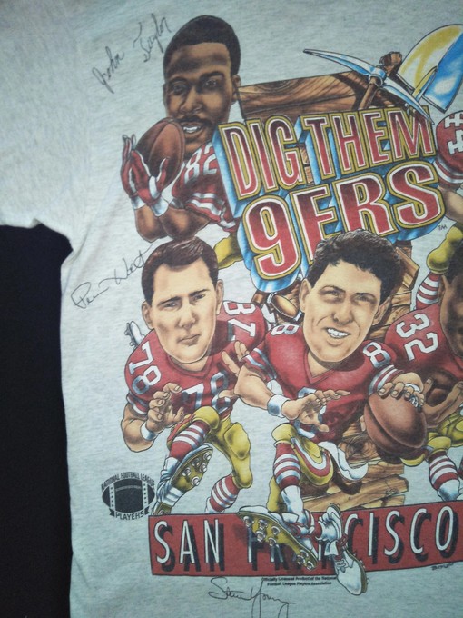 Vintage Style San Francisco 49ers NFL Football Sweatshirt T-shirt, Show Your Fandom - Image 4