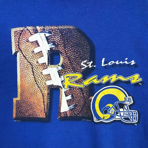 Vintage Style St. Louis Rams Crewneck Sweatshirt Hoodie - Perfect for NFL Fans - Image 2