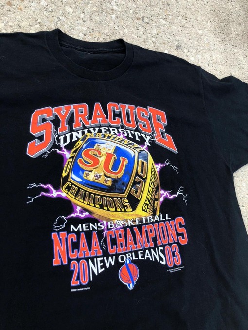 Vintage Style Syracuse Lightning Ring Champions T-Shirt, Sweatshirt, Hoodie - Gifts for Fans everywhere! - Image 2