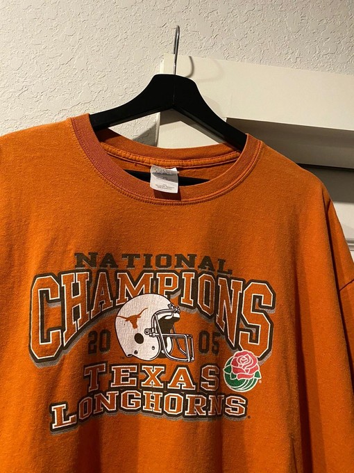 Vintage Style Texas Longhorns Rose Bowl Shirt - Gift for NCAA Fans - Image 2