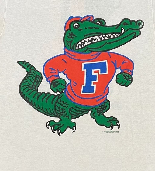 Vintage Style University Florida Gators Jerzees T-Shirt - Comfortable and Stylish - Perfect Gifts Fans - Image 2