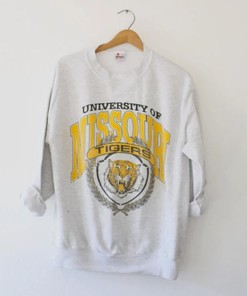 Vintage Style University Of Missouri Tigers Mizzou Sweatshirt