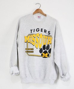 Vintage Style University Of Missouri Tigers Sweatshirt