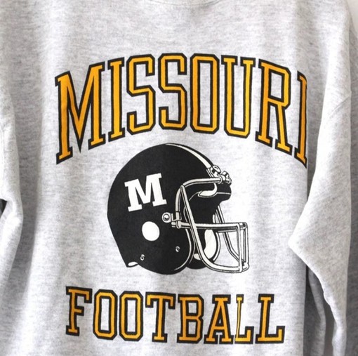 Vintage Style University Of Missouri Tigers Sweatshirt for Mizzou Tigers Fans - Image 2