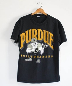 Vintage Style University Of Purdue Boilermakers T-Shirt - NCAA Fan Apparel