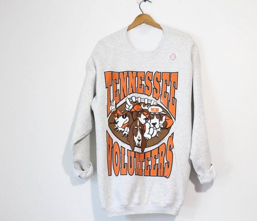 Vintage Style University Of Tennessee Ut Volunteers Sweatshirt - Tennessee Volunteers Sweater