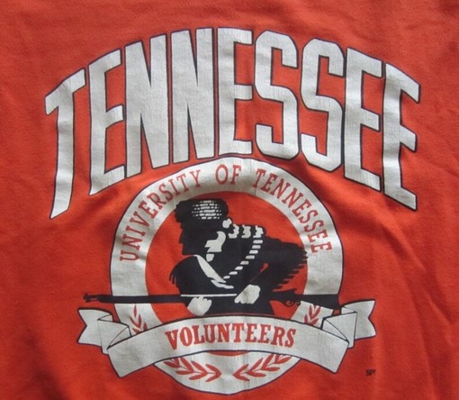 Vintage Style University Of Tennessee Volunteers Crewneck Sweatshirt - Vintage Tennessee Volunteers Shirt - Image 2