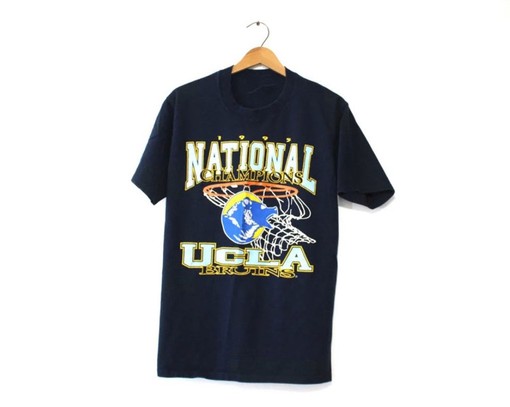 Vintage Style University of California Los Angeles UCLA Bruins Final Four 1995 Basketball T-Shirt - NCAA Fan Gear