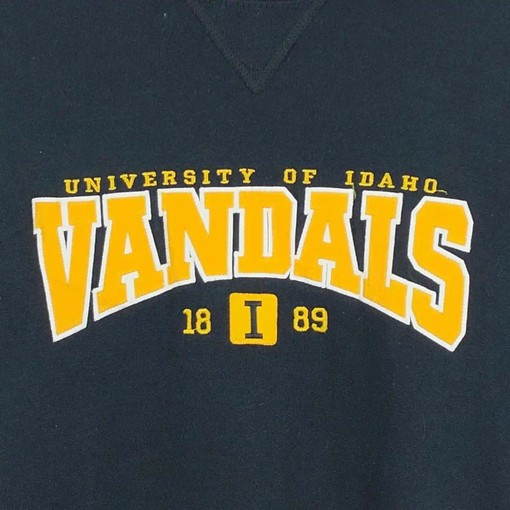 Vintage Style University of Idaho Vandals University American Sweatshirt - Gifts for NCAA Fans - Image 2