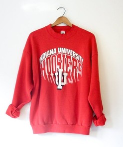 Vintage Style University of Indiana Hoosiers Sweatshirt with Classic Look, Indiana Sweater, Vintage Style 90S Shirt
