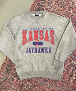 Vintage Style University of Kansas Jayhawks Football Apparel