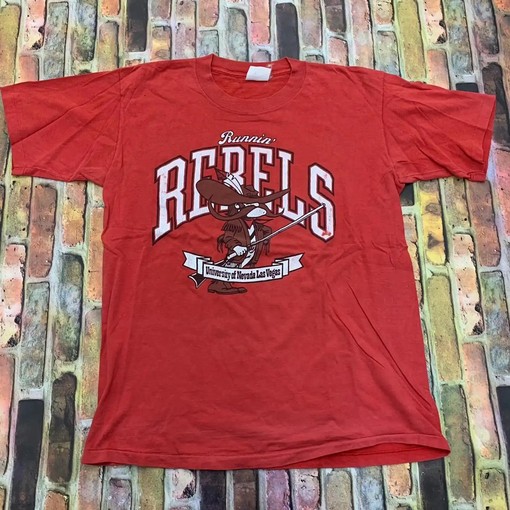 Vintage Style Unlv Rebels T-Shirt Sweatshirt Hoodie - NCAA Fan Gear for American Football Fans ncaa shirts for men
