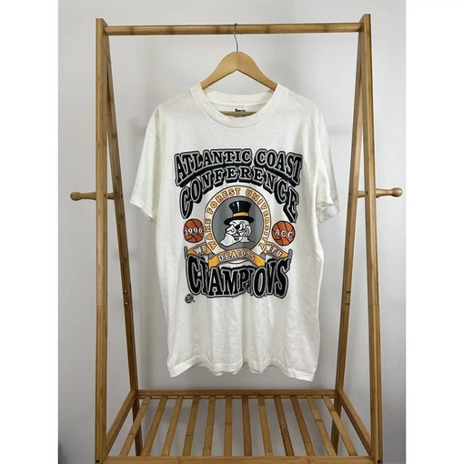 Vintage Style Wake Forest Demon Deacons 1996 Acc Champions Apparel for American Football Fans