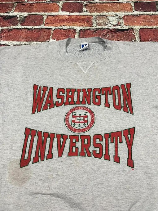 Vintage Style Washington University St. Louis American Sweatshirt Gifts For NCAA Fans - Image 2
