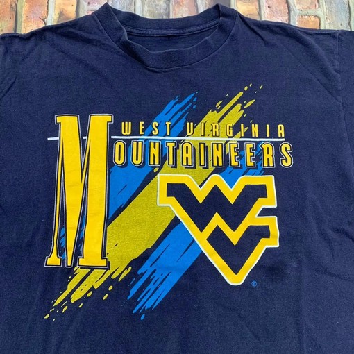 Vintage Style West Virginia Mountaineers Football T-Shirt, Sweatshirt, Pullover Hoodie for Fans - Image 2