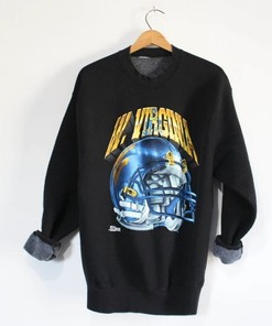 Vintage Style West Virginia University Mountaineers Sweatshirt, Comfortable And Stylish Shirt for Fans
